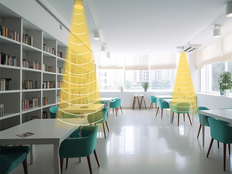 圖書(shū)館應(yīng)用定向音箱系統(tǒng)