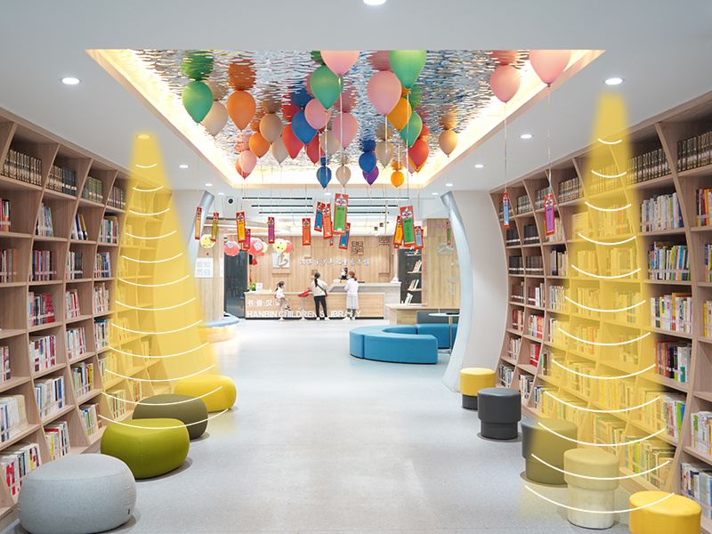 圖書館定向音箱