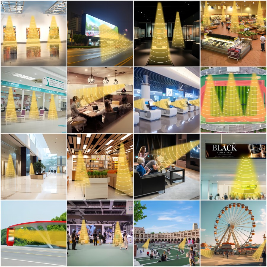 定向擴聲系統的場景匯總