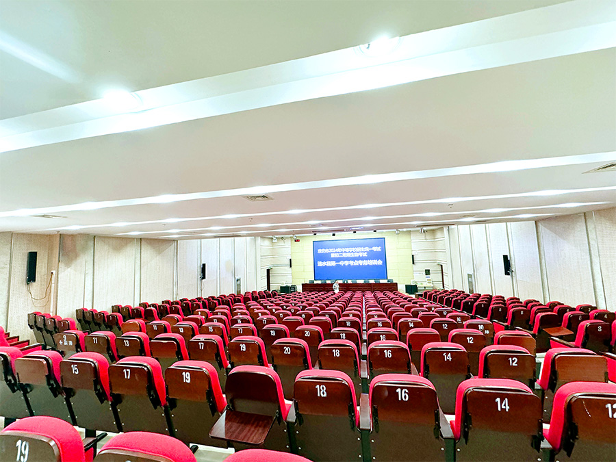 漣水一中報告廳安裝清聽聲學(xué)教學(xué)擴音器