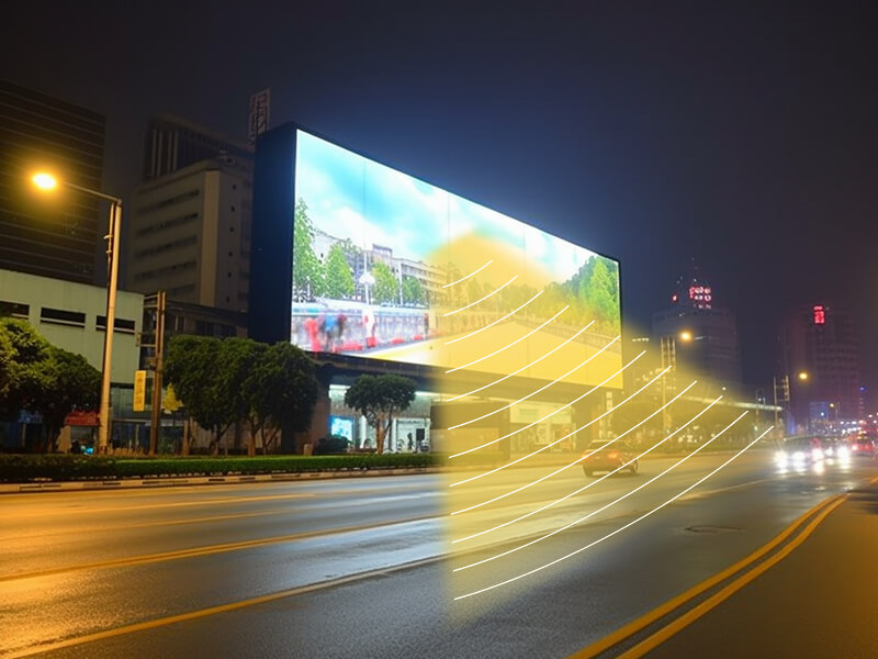 戶外廣告大屏定向揚聲器