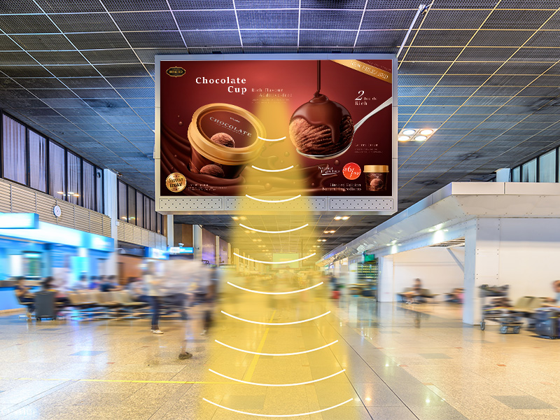 廣告大屏定向音響