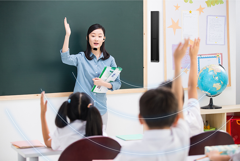 教室擴聲用什么音箱好？清聽聲學教室均衡聲場系統