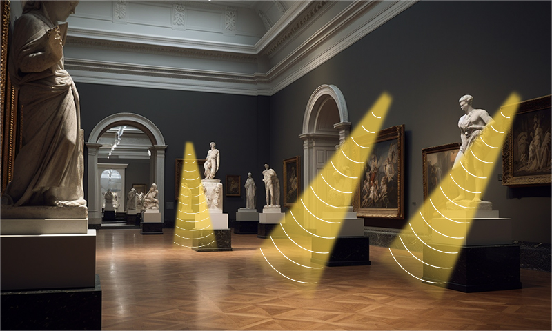 博物館定向揚聲器