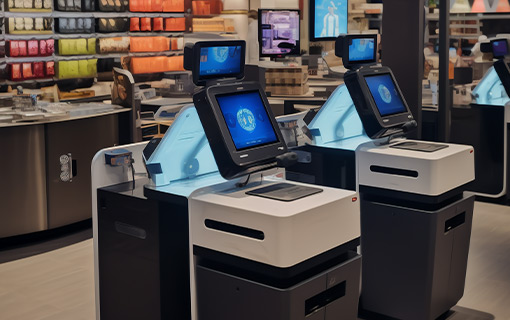 自助收銀機集成定向聲技術,實現精準音效,無干擾